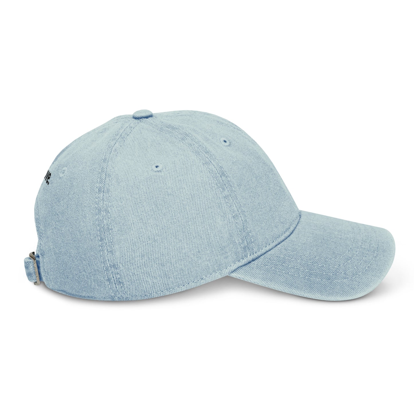 be love. denim hat mindset of mom