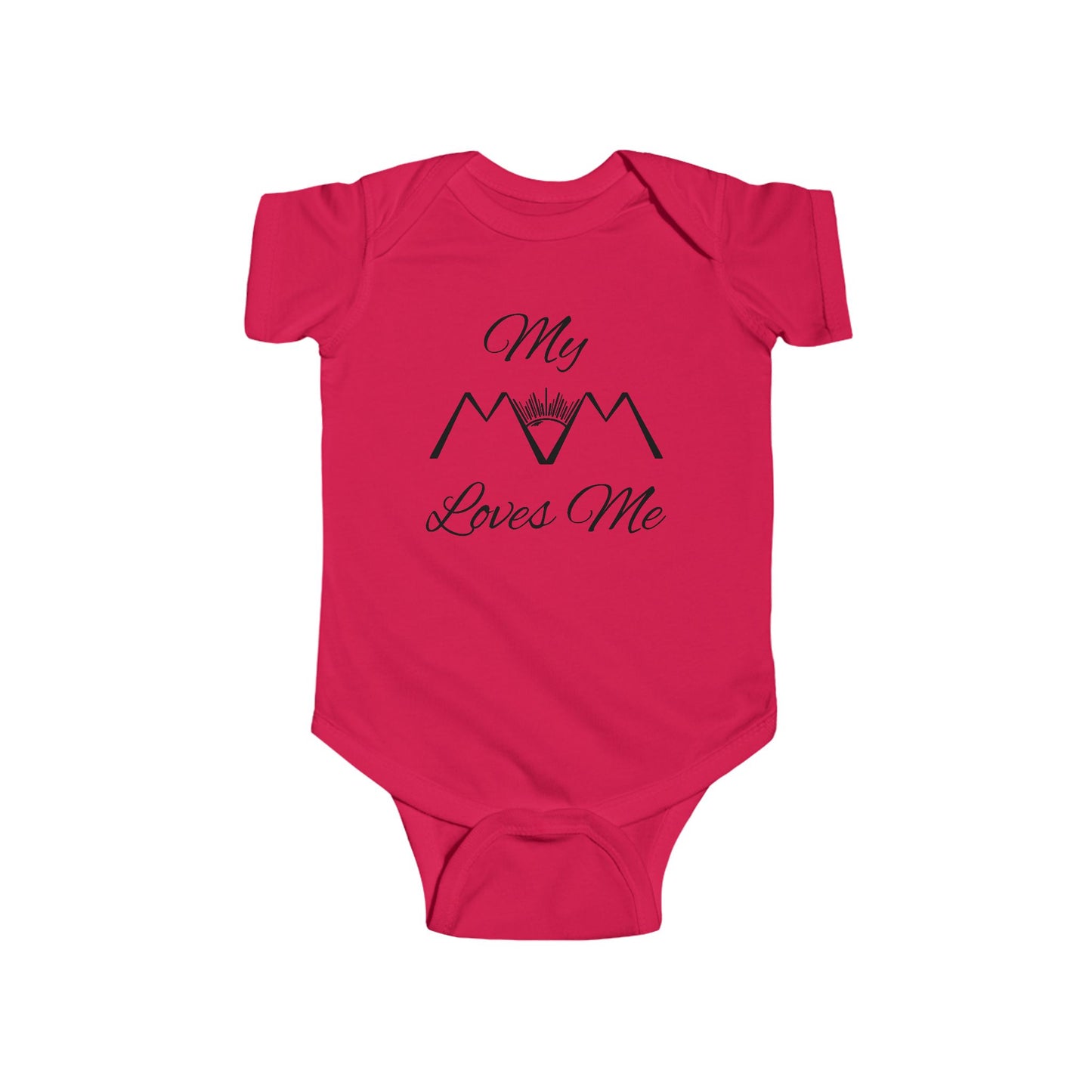 red infant jersey jumpsuit mindset of mom