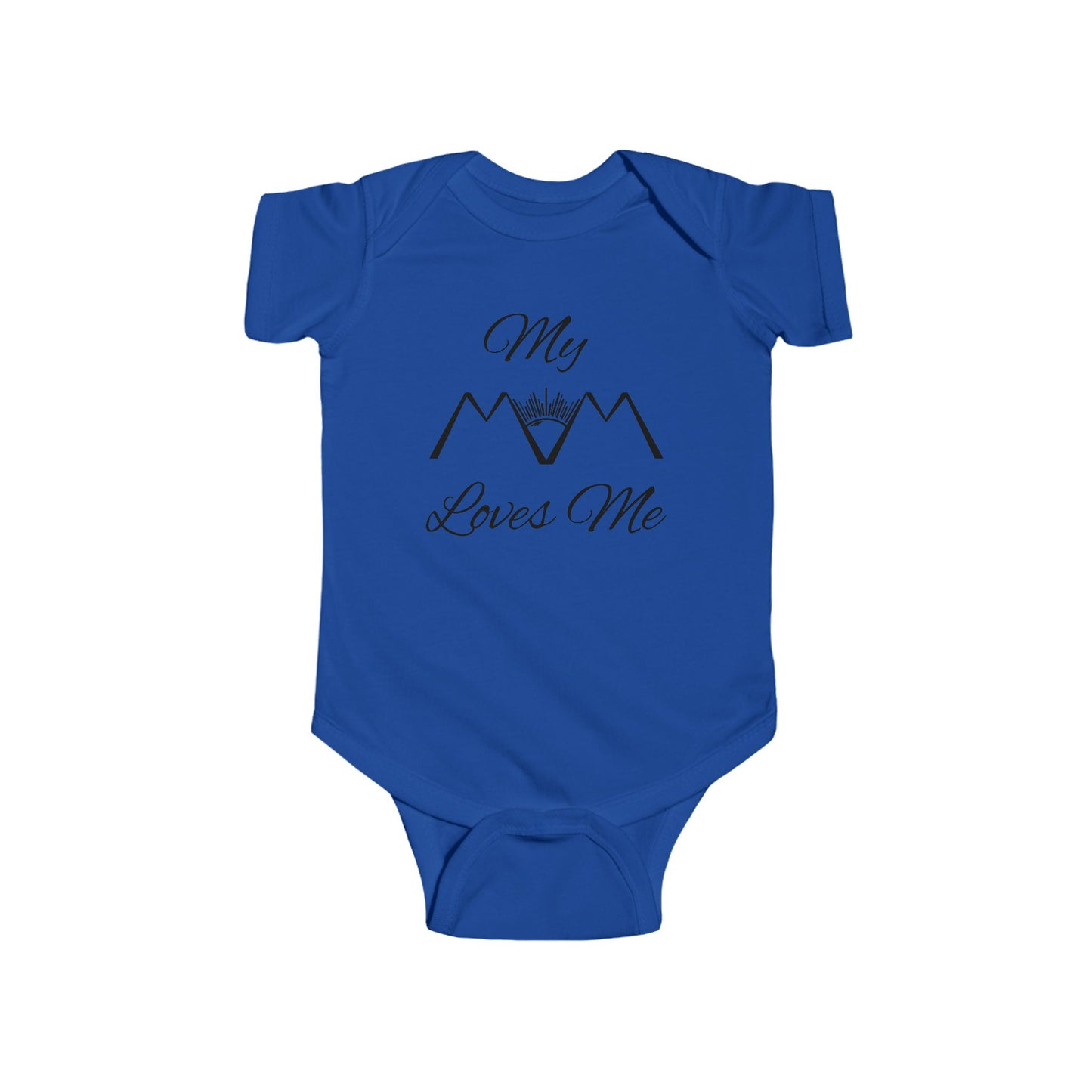 royal blue infant jersey jumpsuit mindset of mom