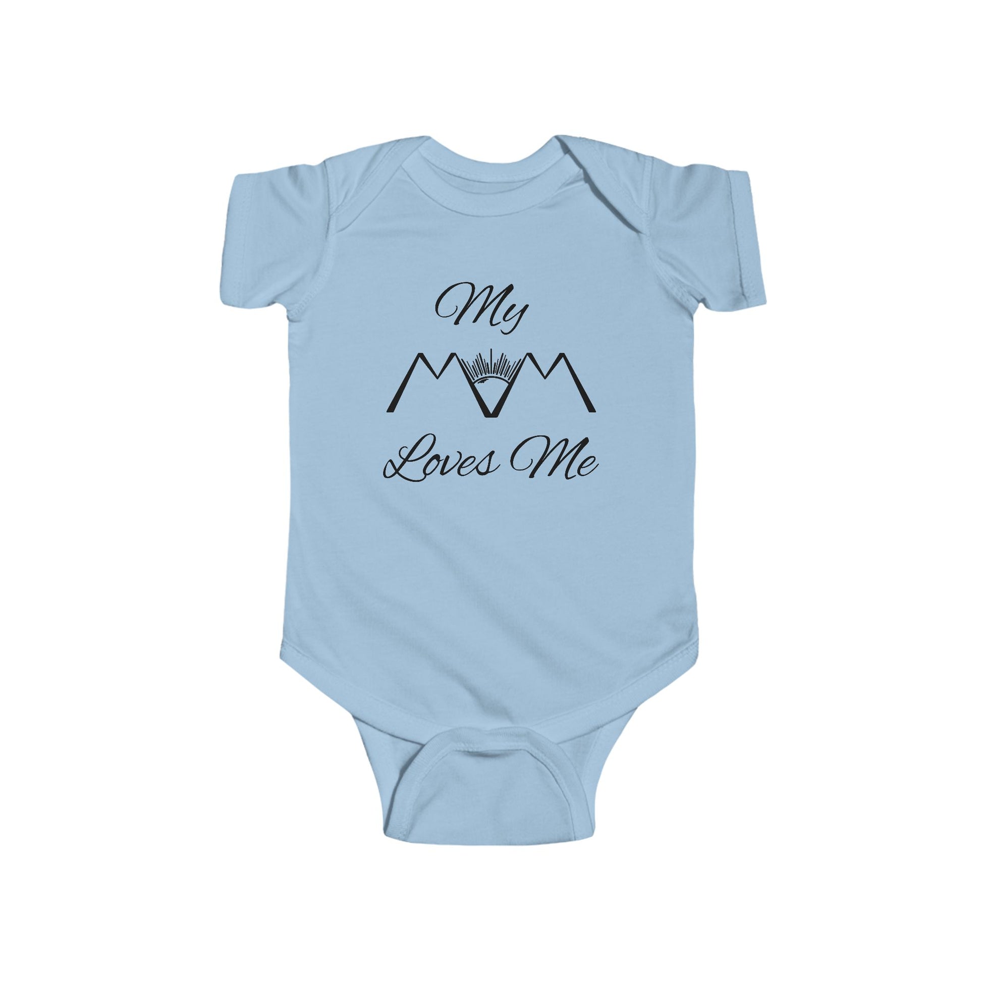 light blue infant jersey jumpsuit mindset of mom