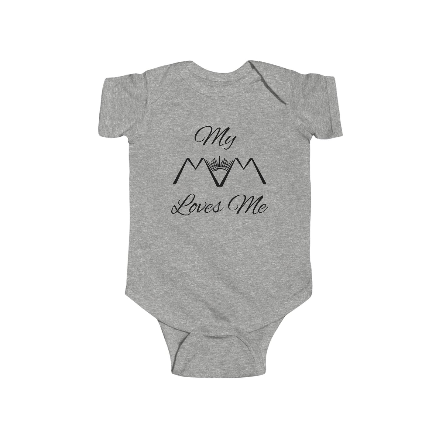 grey infant jersey jumpsuit